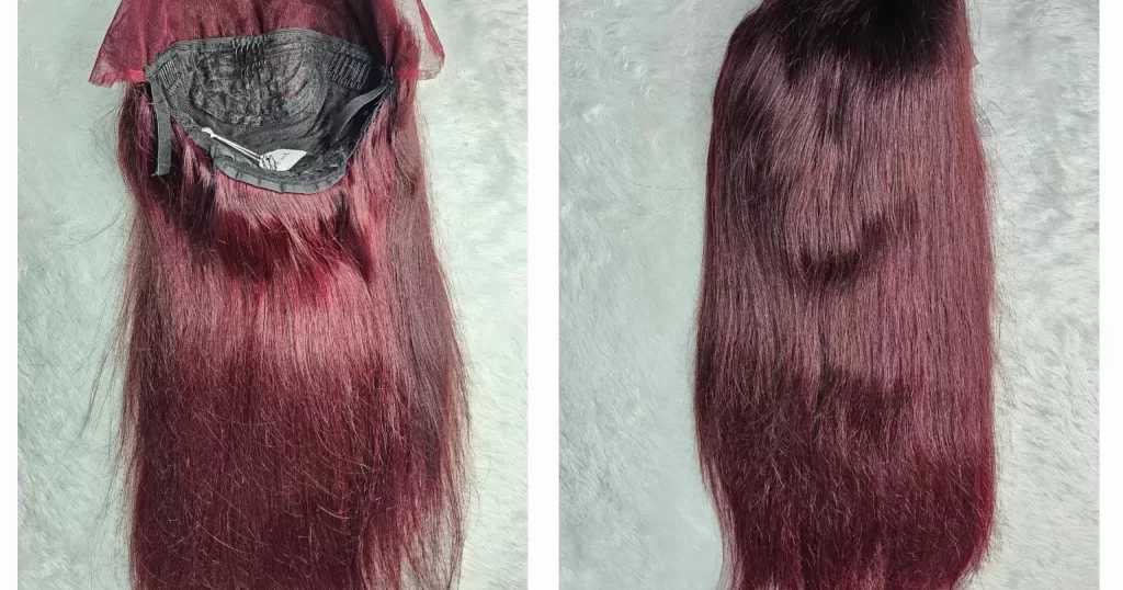 Burgundy-Hair-Wig-1.webp Cómo guardar tus extensiones para que se mantengan nuevas