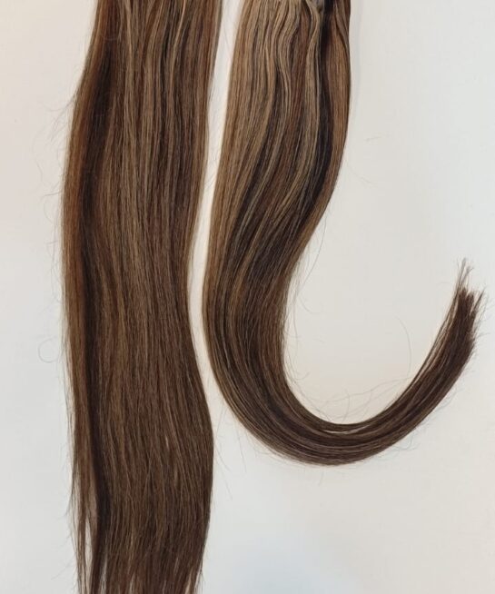 Pelo Humano Colores Mezclados